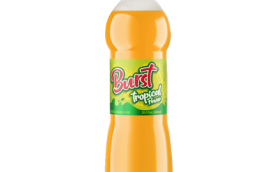 Tropical Banana Soda BURST 24/16.9 OZ