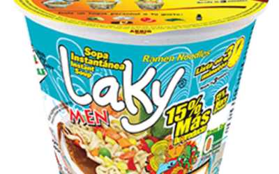 LAKY MEN Sopa Mariscos 12/75gr