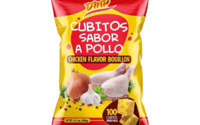 Cubitos de pollo/Cubed Chicken Flavored Bouillon DMP 20/400gr