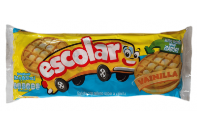 Galleta ESCOLAR Vainilla 24/12/264gr